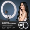 For Universal NEEWER Professional 18''Ultra Thin 45W Ring Light with