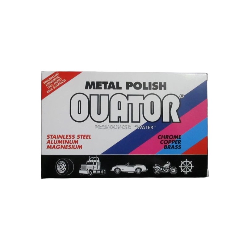 Ouator Professional Metal Chrome Zamak Aluminum Steel Brass Polish Cotton