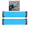 PLATT Bike Handlebar Grips with Aluminum Lock Non-Slip Rubber Bicycle