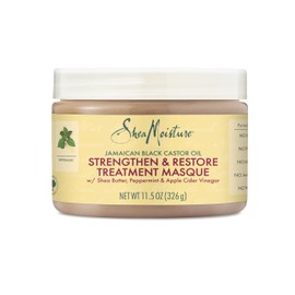 SheaMoisture SheaMoisture Jamaican Black Castor Oil Treatment Masque Jamaican Black Castor Oil For Dry Hair Paraben Free Hair Mask 11.5 oz