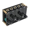 Mini Portable Passive Stereo Audio Mixer 4 Channel Sound Board
