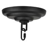 Helunsi Light Canopy Kit, Black Chandelier Canopy Mounting Kit, 5-1/8"