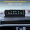 Wireless Solar TPMS Tire Pressure Monitoring System with LCD Display,