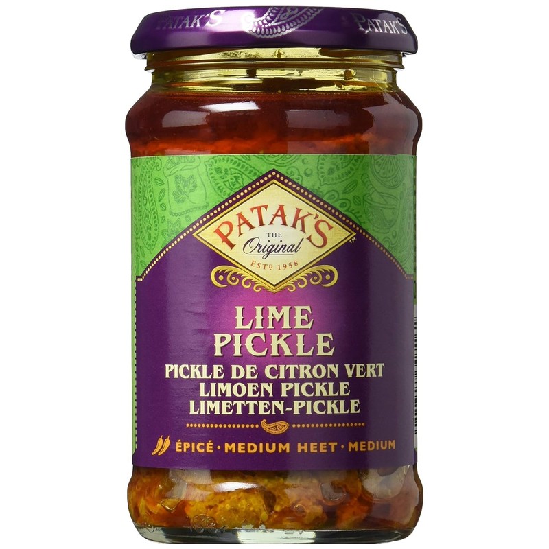 2 X Patak's Lime Pickle Medium 283G