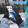 HANDLANDY Womens Winter Work Gloves, Insulated Thermal Working Gloves Touchscreen
