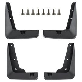 BOXI Set of 4 Front and Rear Side Mud Flaps Splash Guards Fit for Lexus ES350 ES300h 2013 2014 2015 2016 2017 2018 Base Sedan (Not Fit ES250 Model)
