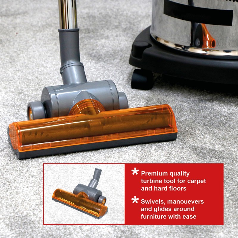 SPARES2GO Turbo-Bürstenkopf kompatibel mit Dyson DC33C DC37C Staubsauger Bodenturbinen-Werkzeug