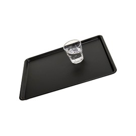 Chopla Industry Co., Ltd. 3120 Pull Up Tray, Non-Slip Surface, Black, 12.1 x 7.8 x 0.7 inches (30.7 x 19.8 x 1.7 cm), 201098, Made in Japan