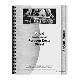 All States Service Manual fits Ford Dexta