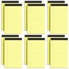 Legal Pads 8.5 x 14, Wide Ruled Legal Pad, 12