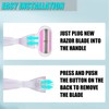 CATO-WDJ Replacement Razor Handle Compatible with Venus, Non-Slip Ergonomic Razor