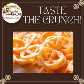 Back to basics Mexican Duritos Wheat Snacks Fried Snacks - Chicharrones de Harina (2 Pound Pinwheels/Ruedas (Pack of 1))