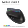Delux Mouse Vertical Ergonómico Inalámbrico 2.4g Con 1600dpi
