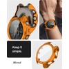 Miimall PC Case Compatible with Garmin Fenix 8 43mm/47mm/51mm,Shockproof Cover