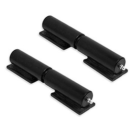 Bobco Metals Steel 7" Barrel Gate Hinges for Heavy Gates & Doors - Welding on Larger Iron or Steel Gates Up to 900 Pounds - Grease Zerk Fitting - Steel Barrels & Copper Pin - 1 Pair