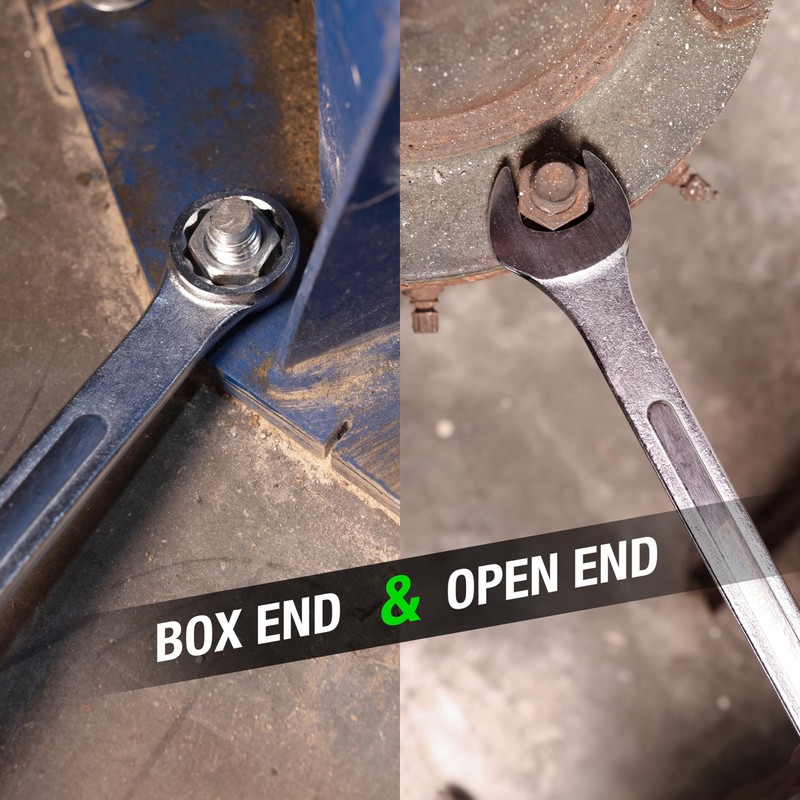 OEMTOOLS 22133 36mm Jumbo Combination Wrench, Chrome Plated, Raised Panel