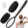 GEENOA Silicone Back Scrubber for Shower, Gentle Silicone Body Scrubber,