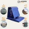 Lacers JaffaLine Fabric Tarpaulin - Robust and Waterproof Tarpaulin in