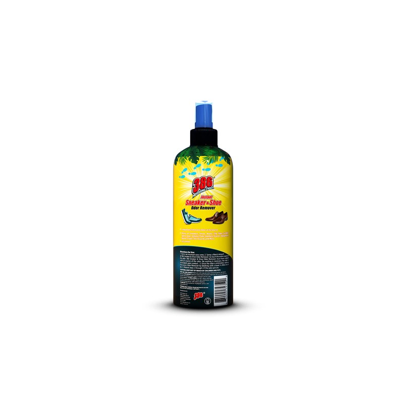 386 Professional Strength Shoe Odor Eliminator – 16Fl Oz Sneaker