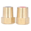 2pcs Battery Connector Revise M8 Brass Good Electrical Conductivity Pile