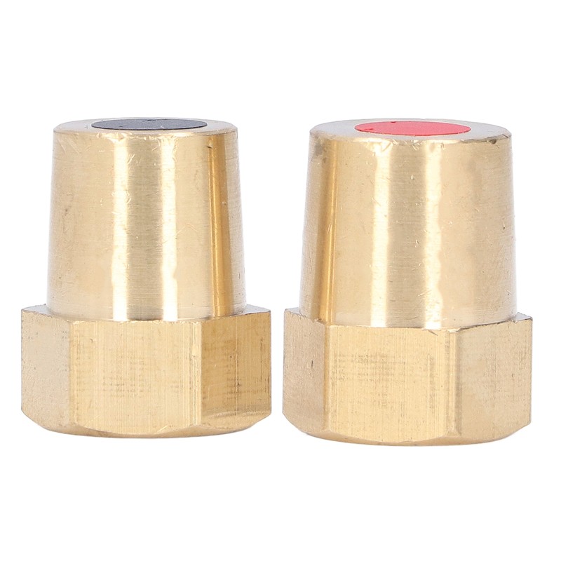 2pcs Battery Connector Revise M8 Brass Good Electrical Conductivity Pile