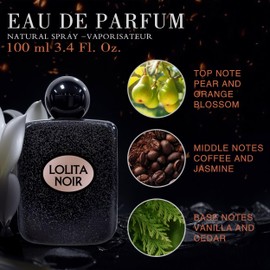 Hybrid & Company Women's Luxurious Fresh Lolita Noir Eau de Parfum Natural Spray Fragrance