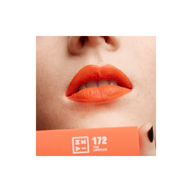 The Lipstick - 172 Bright Sunset Orange by 3Ina for