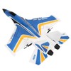RC Glider Plane Lightweight Flexible Remote Control Airplane with LED