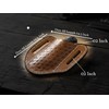 STIFF HIDES Handmade Leather Knife Sheath for Belt– Compact EDC