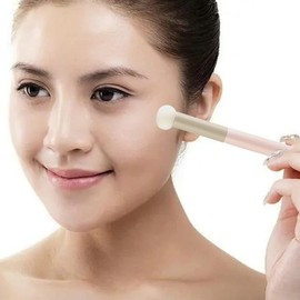 TEONEI Foundation Sponge Powder Brush Concealer Brush,Makeup Puff Makeup Brush Sponge Applicator Brush,3Pcs