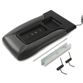 GRAND ORANGE Center Console Cover Repair Kit Compatible with Yukon,Chevy Silverado,Suburban,GMC Sierra 1999-2007 with Charging 19127365 19127366 19127364