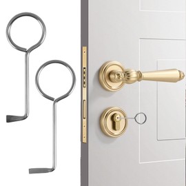 Rixotix Lock Pick Set Professional – 2 Pieces – Lock Pick Wrench – Stainless Steel BuntBartschlüssel Lock Pick Set, Opening Tool, Universal Key – Door Opener Key for BuntBart Lock Opener