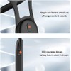 Mericle Ultrasonic Portable Lymphatic Soothing Body Shaping Neck Instrument (Black+Orange,one