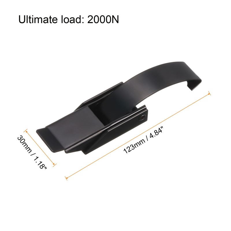 sourcing map 2Pcs Draw Toggle Latch 4.84-inch SUS304 Stainless Steel