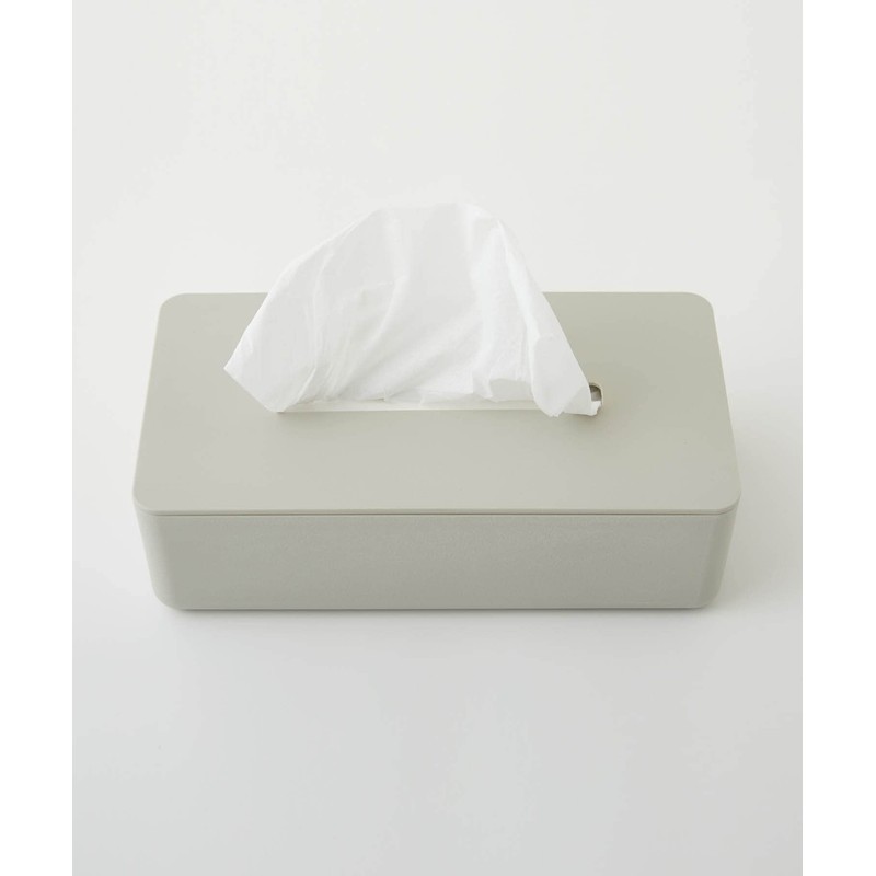b2c tissue box | bio plastic (warm grey)