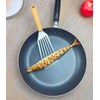 KLAQQED Fish Spatula Set for Nonstick Cookware Flexible Metal Fish
