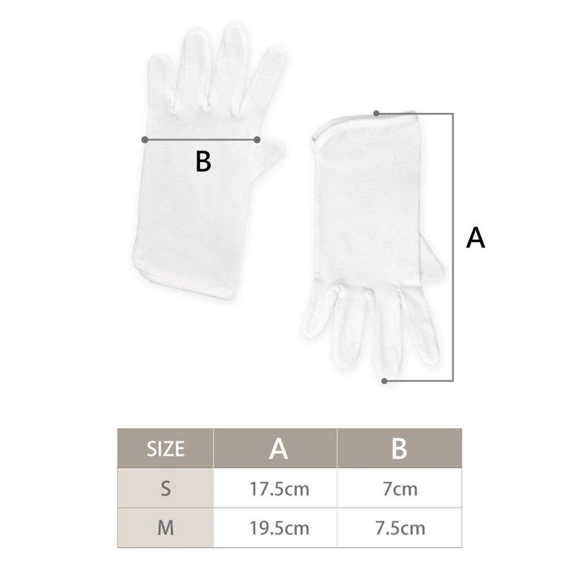 Edenswear TENCEL Kids Moisturizing Gloves with Zinc (S, Black)