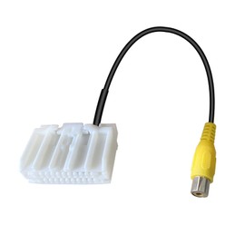 Video RCA Adapter Rear View Camera Cable for Jeep Wrangler Rubicon Patriot Grand Cherokee Chrysler Dodge