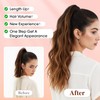 Benehair Claw Clip in Ponytail Hair Extensions 24 Inches Long