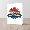 CafePress Snowbird Snowbird Utah Greeting Cards Greeting Card (20-pack), Note