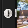 Probrico 3 Pack Satin Nickel Single Cylinder Deadbolt Lock Set,