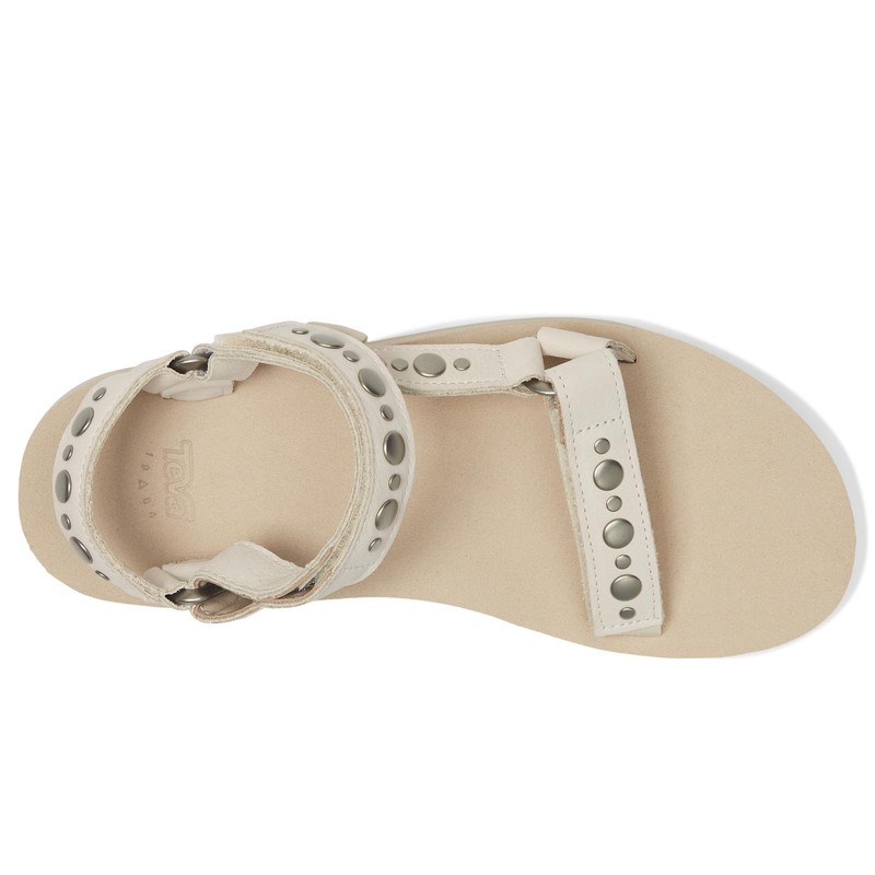 Teva Women's Midform Universal Studded Sandal, Coconut/White Pepper, 11