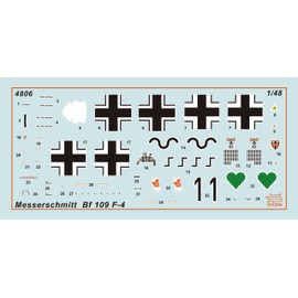 Zvezda 500784806 – 1: 48 WWII Messerschmitt Bf 109 °F4