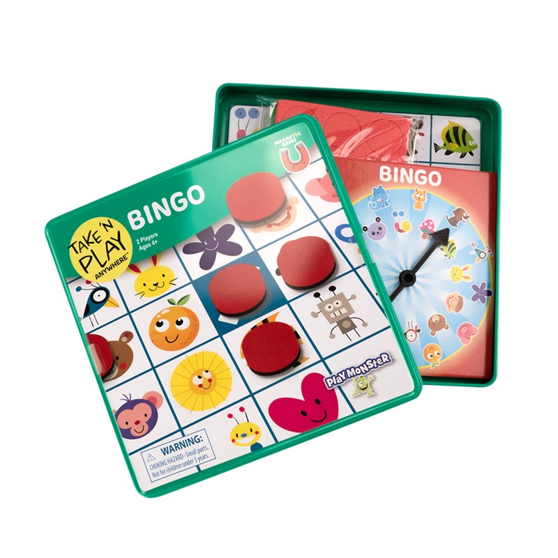 PlayMonster Take N Play Anywhere Bingo - Magnetic Pieces in