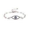 Evil Eye Bracelet for Women Adjustable Link Chain Eye Jewelry