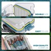 SF Fly Fishing Box Pocket Waterproof Plastic Double Side with