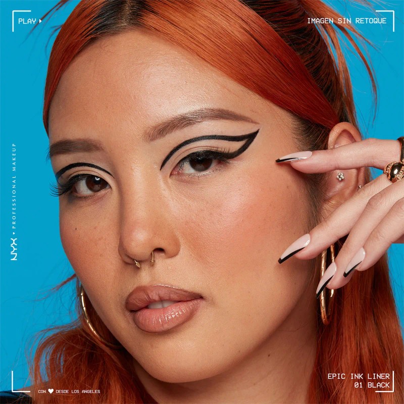 Nyx Professional Epic Ink Liner Delineador Black