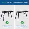 Wheels for Blackstone Griddle 22'' 17'' Tabletop Grill Stand, Casters