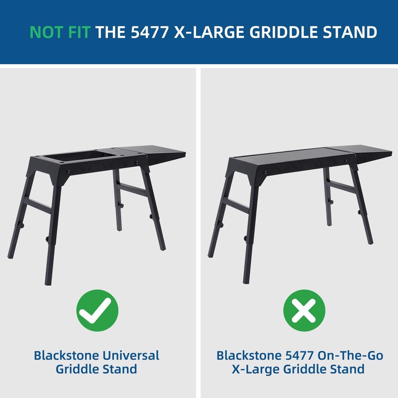 Wheels for Blackstone Griddle 22'' 17'' Tabletop Grill Stand, Casters