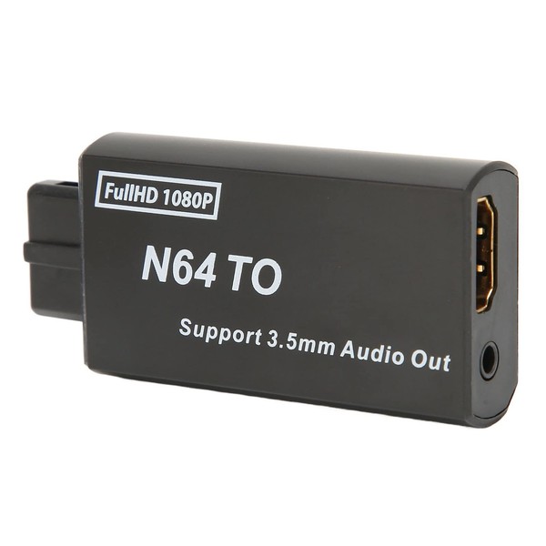 1080P N64 to HDMI Converter, Plug and Play Video Adapter